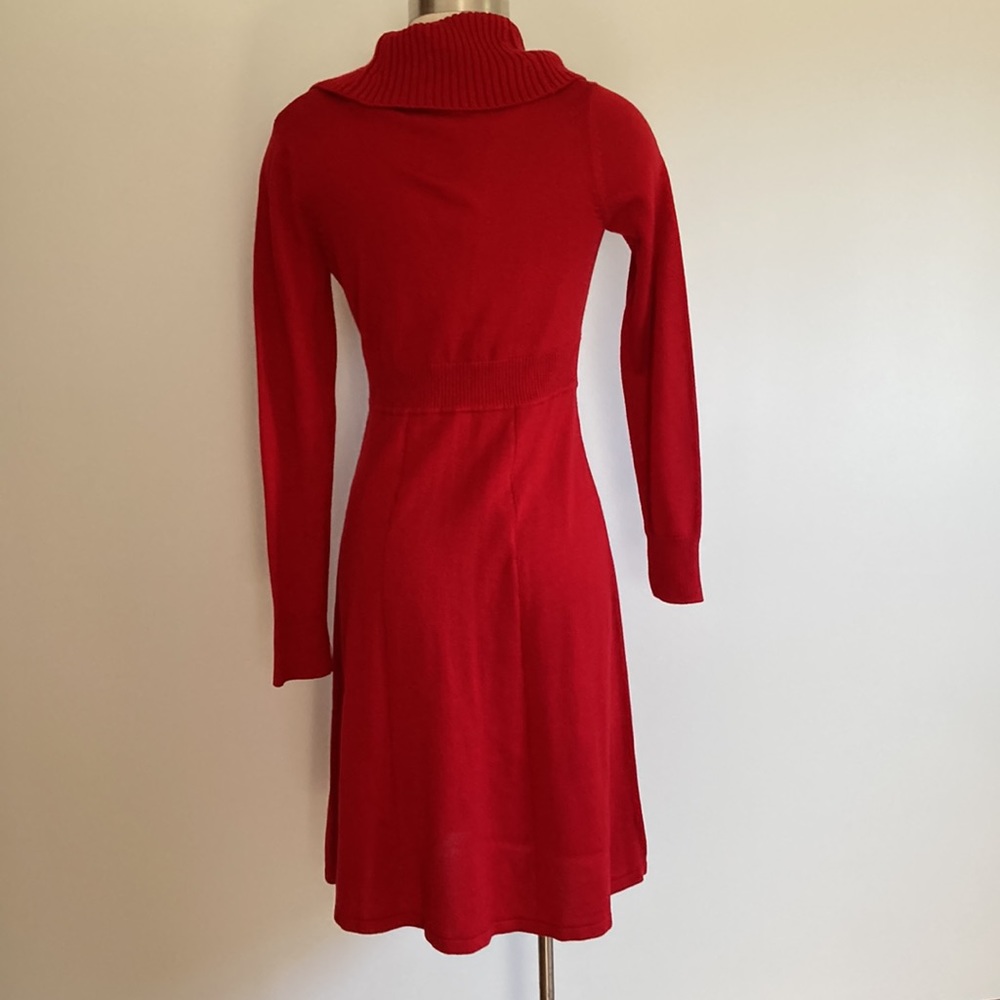 Red DressBarn Sweater Dress - Picture 4 of 5